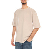 Heavyweight Loose Tee - Garment Dye Pumice Stone - T-Shirt Col Rond Homme Beige Homme LEVIS