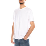 Softee - Vintage Khaki - T-shirt Crewneck Homme Blanc  Homme LEVIS