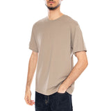 Softee - Vintage Khaki Tan - T-shirt Ras du Cou Homme Vert Homme LEVIS