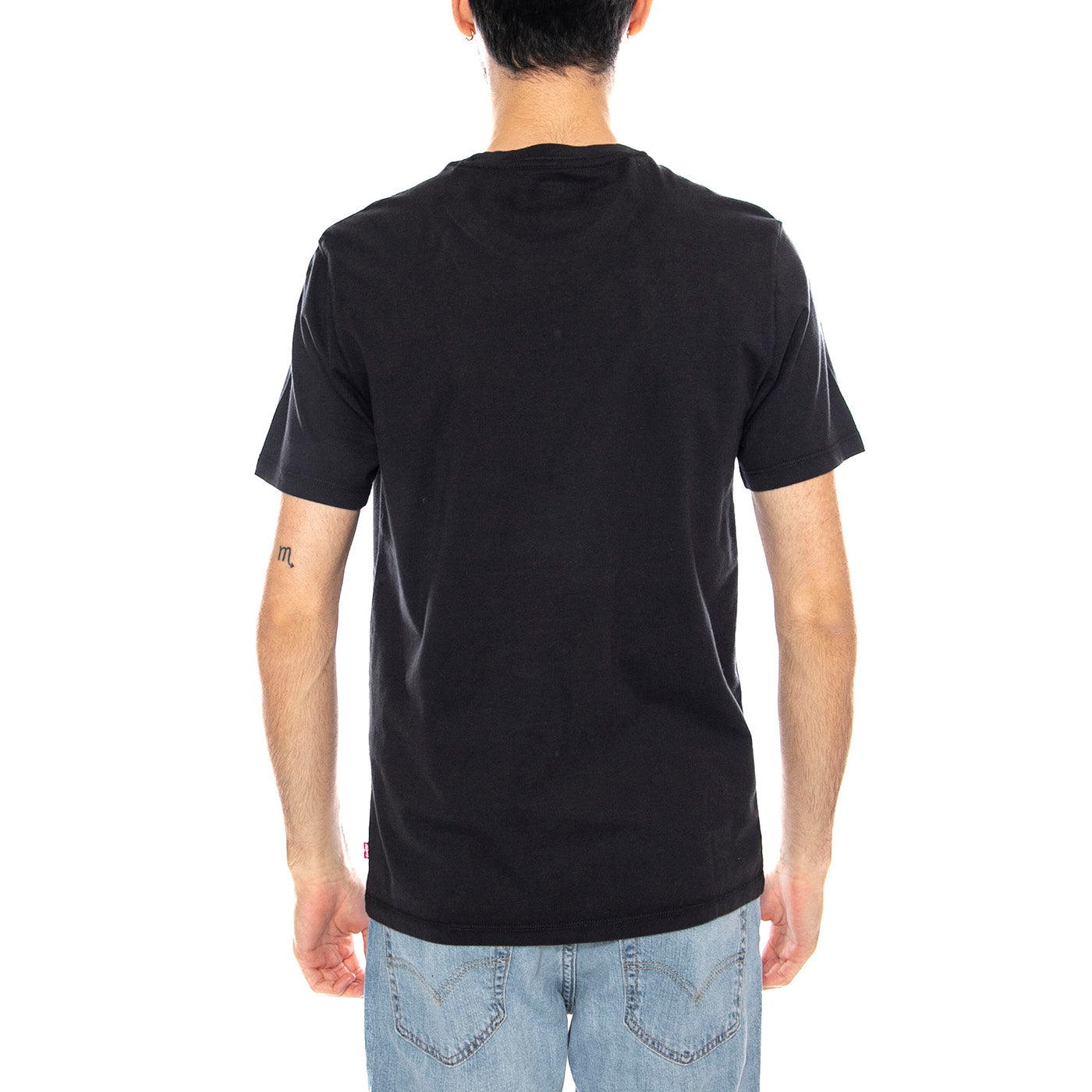 Graphic Crewneck Tee - Color BW Caviar Gra - Maglietta Girocollo Uomo Nera 22491-1692 Black LEVIS 