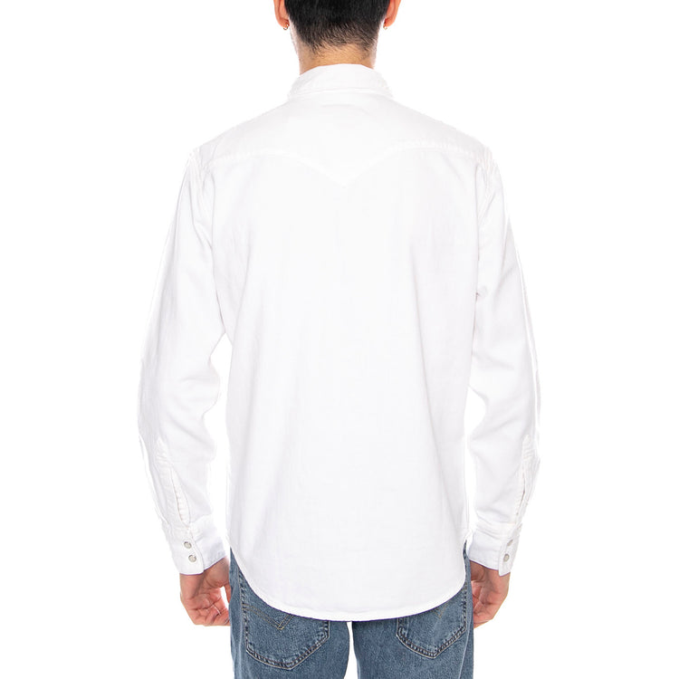 Barstow Western Standard - Cloudy Skys - Camicia Uomo Bianca 85744 0119 LEVIS 