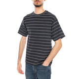Red Tab Vintage Tee - Rheem Overdye Stripe Smoked Pearl Overdye Grey - T-shirt Girocollo Uomo Multicolore Uomo LEVIS