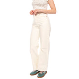 Ribcage Wide Leg H223 Polar Perimeter - Pantalon Femme Beige Femme LEVIS