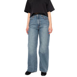 RIBCAGE WIDE LEG - Jean Denim Femme Bleu Femme LEVIS