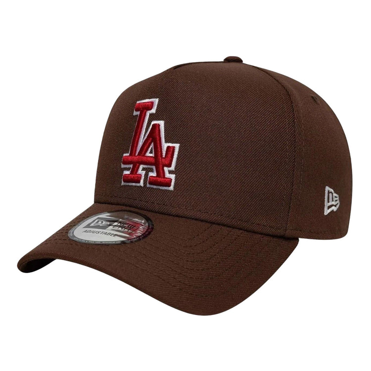 Outline Script E-Frame Los Angeles Dodgers - Cappellino Marrone 60771811 CHS NEW ERA 