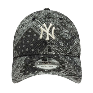 Washed Paisley 9TWENTY® New York Yankees - Cappellino Nero 60771827 BLK NEW ERA 