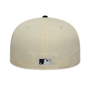 COOPS LOGO 59FIFTY® LP NEW YORK YANKEES White / Black - Cappellino con Visiera Bianco 60771843 LTCBLK NEW ERA 