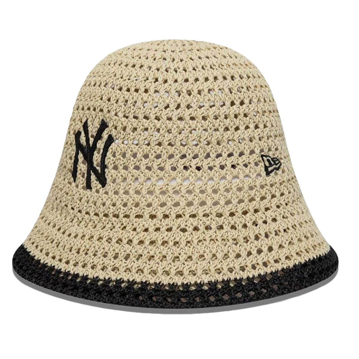 FEMALE KNITTED BUCKET NEW YORK YANKEES STONE - Berretto in Maglia Marrone 60856308 STNBLK NEW ERA 