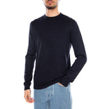 Onswyler Life Reg 14 LS Crewknit Noos Dark Navy - Crewneck Uomo Blu Uomo ONLY & SONS