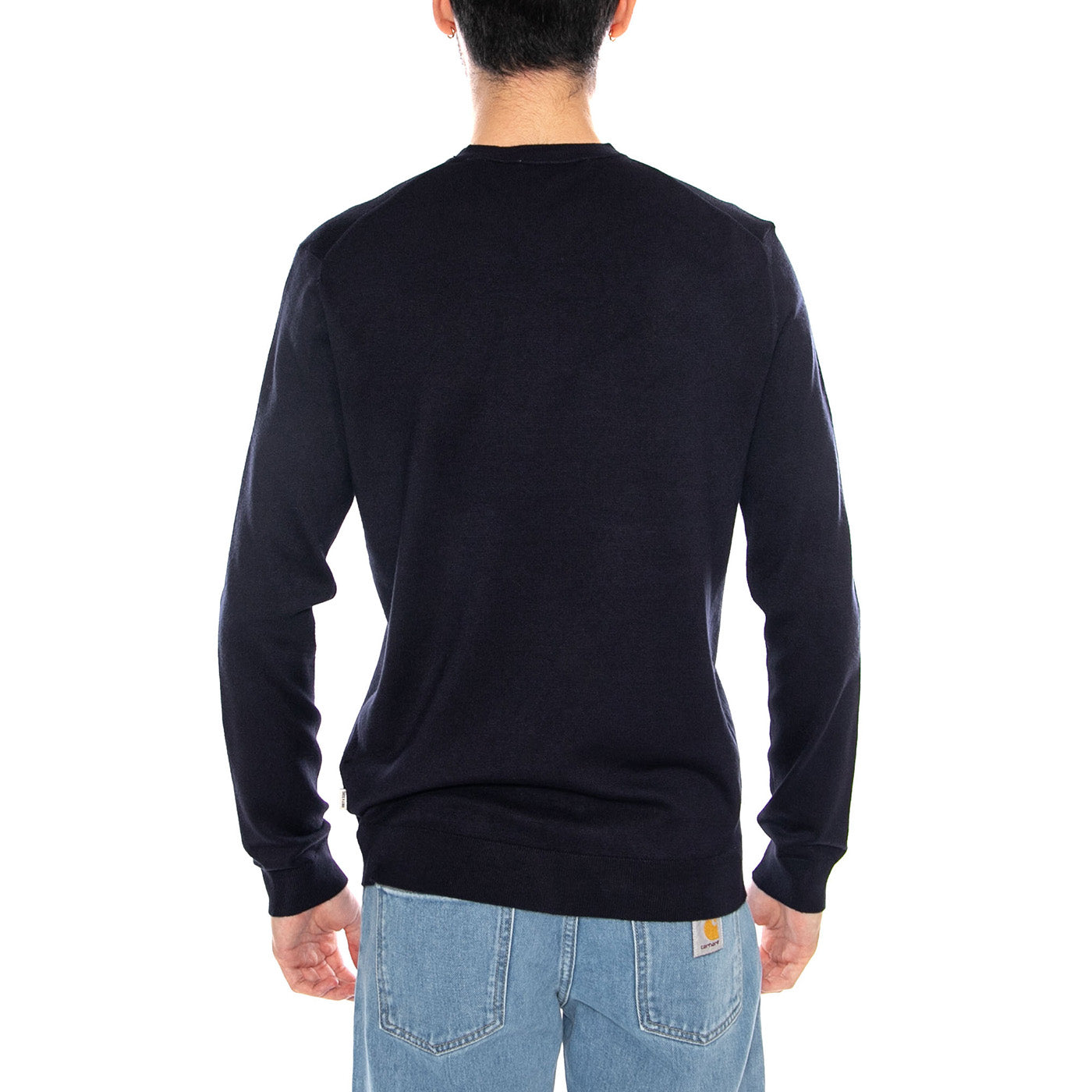 Onswyler Life Reg 14 LS Crewknit Noos Dark Navy - Maglione Girocollo Uomo Blu 22020088 DKN ONLY & SONS 
