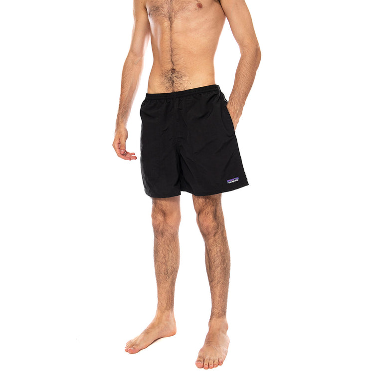 M'S BAGGIES SHORTS 5 IN. BLACK W/BLACK - Bermuda / Costume da Bagno Uomo Neri 57022 BOB PATAGONIA 