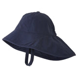 BABY BLOCK-THE-SUN HAT NAVY - Chapeau de pêcheur bleu ACCESSOIRES PATAGONIA