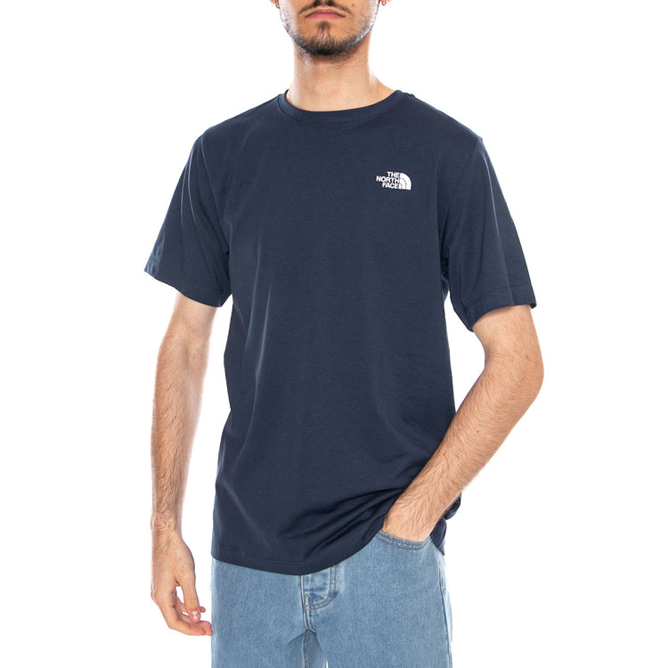 M Evo SD Reg SS Tee Summit Navy - Maglietta Girocollo Uomo Blu NF0A8CZ2 8K21 THE NORTH FACE 