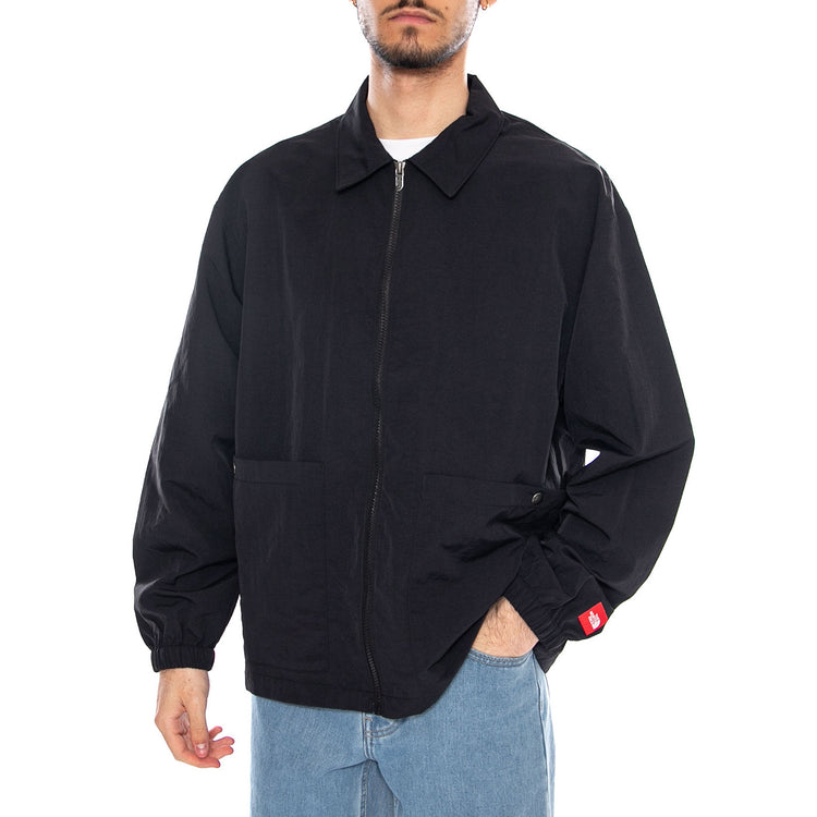 M TNF Red Box L/S Top TNF Black - Giacca con Zip Uomo Nera NF0A8FHC JK31 THE NORTH FACE 