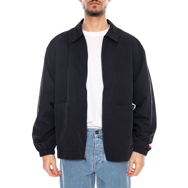 M TNF Red Box L/S Top TNF Black - Giacca con Zip Uomo Nera NF0A8FHC JK31 THE NORTH FACE 
