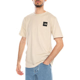 T-shirt M Evo Box HD RG SS Desert Stone - Crewneck Uomo Beige THE NORTH FACE