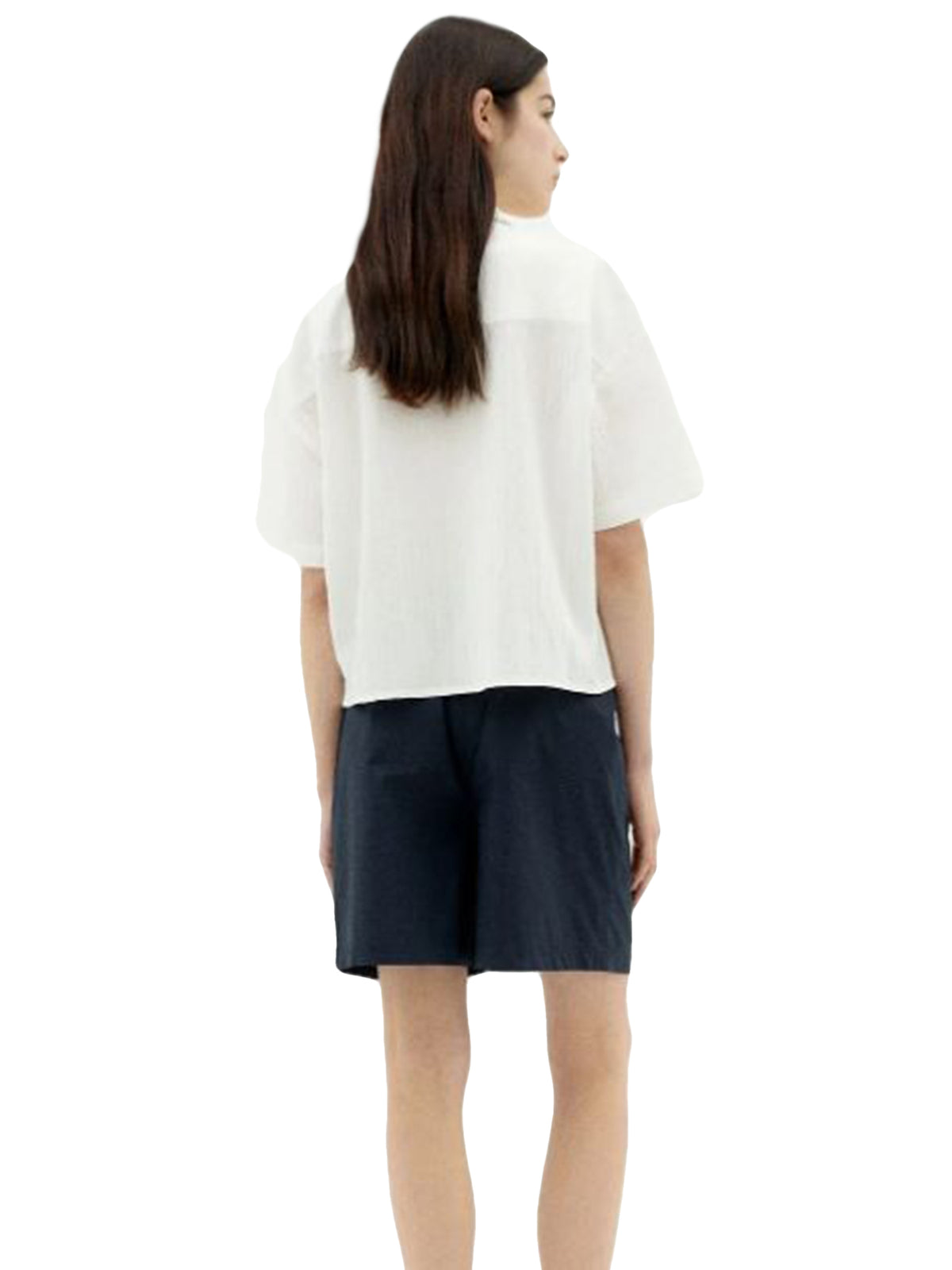 ANE BLOUSE WHITE - Camicia Donna Bianca WBL00198 WHT THINKING MU 