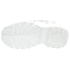 Leather 1348-14 Boots - White - Scarpe Profilo Alto Donna Bianche BFL1348-14-BL . BUFFALO 
