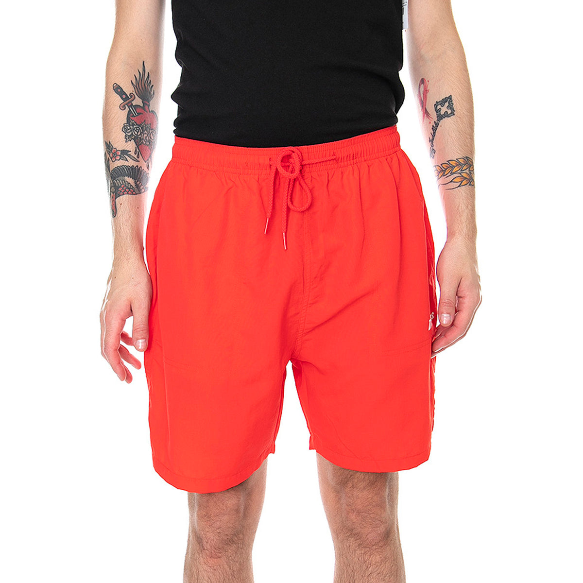 Rifton Shorts - Fiery Red - Bermuda Uomo Rossi 01 220146-FR . DICKIES 