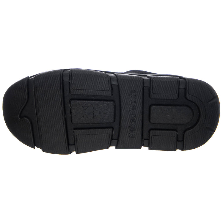Space Shoes - Black - Scarpe Stringate Profilo Basso Uomo Nere NWMSPACE-BLACK . NAKED WOLFE 