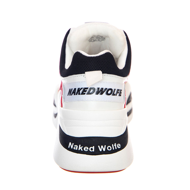 Titan Sneakers - Red / Combo - Scarpe Profilo Basso Uomo Multicolore NWMTITAN-RED . NAKED WOLFE 