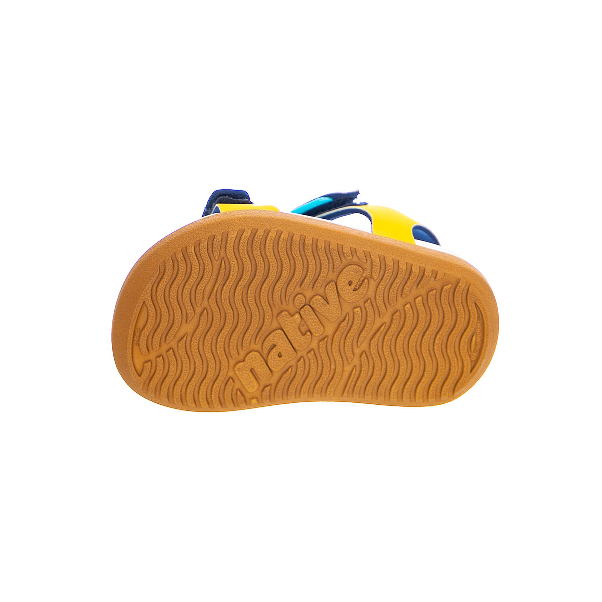 Charley Child Sandals - Yellow / White / Brown - Sandali Bambino Gialli / Multicolore 63105500-7527 . NATIVE 
