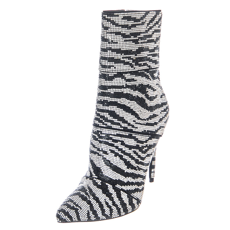 Winona Boots - Zebra - Stivali Donna Bianchi / Neri SMSWINONA-ZEBRA . STEVE MADDEN 