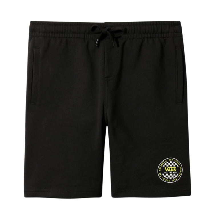 Boy Pile Og Checker Shorts - Black - Bermuda Bambino Neri VN0A4MQ6BLK1 . VANS 