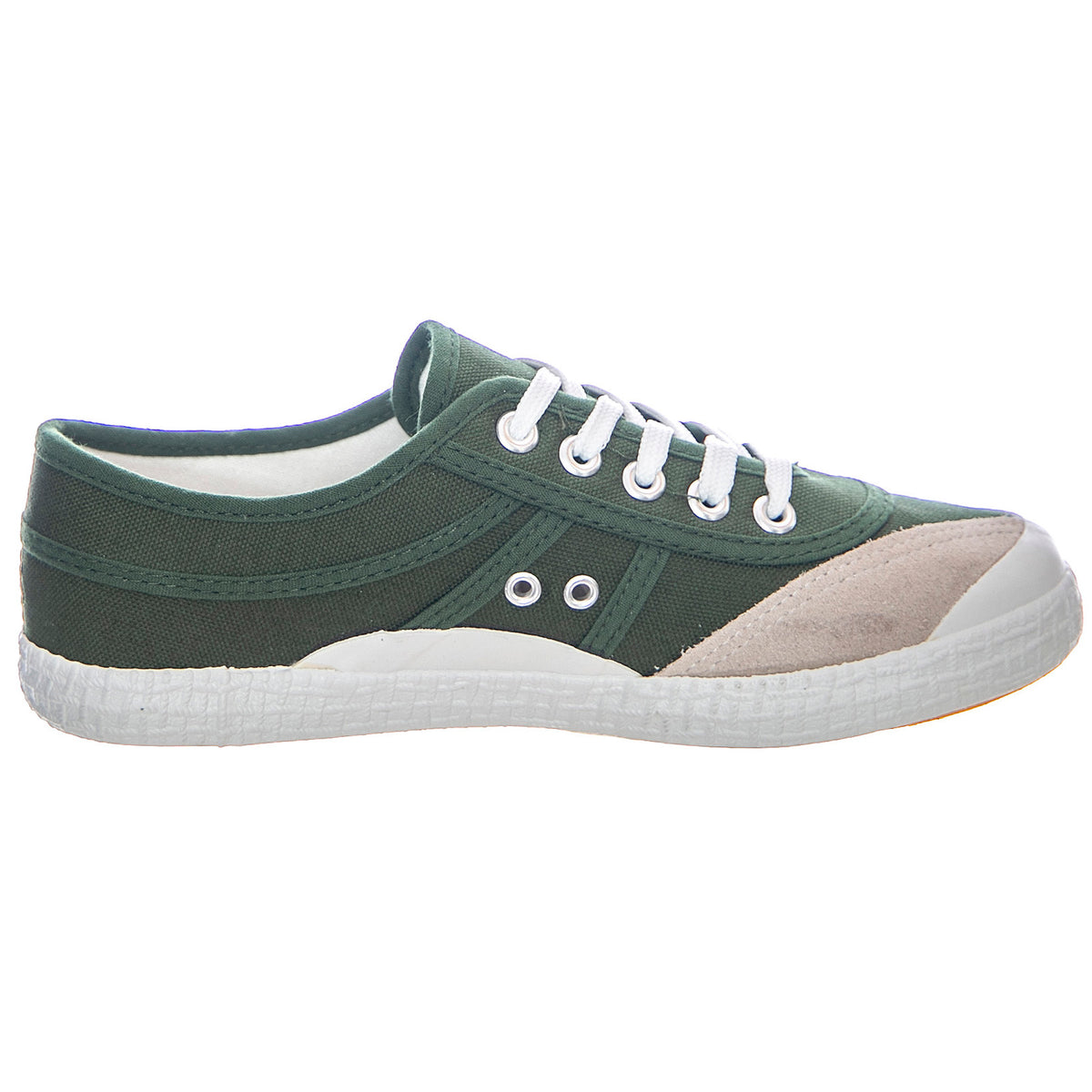 Basic Canvas Shoes - Green - Scarpe Stringate Profilo Basso Uomo / Donna Verdi KWS192495-3026 . KAWASAKI 