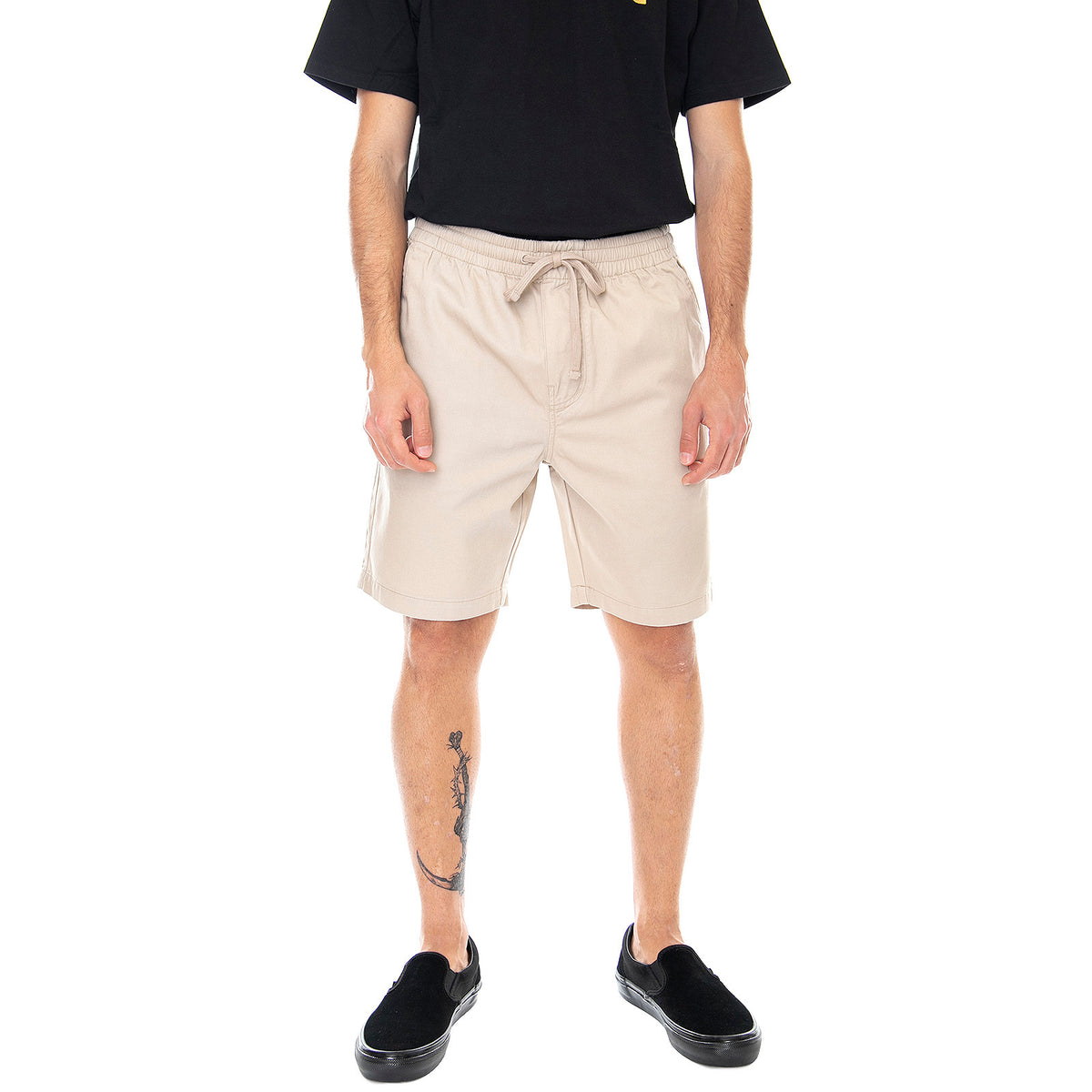 Mens Easy Shorts - Tan - Bermuda Uomo Beige PT00116-TAN . HUF 