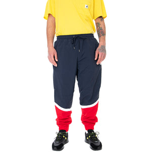 Mens Og Block Track Pants - Navy / Red / White - Pantaloni Uomo Multicolore KRCKKMQ12154NVY . KARL KANI 