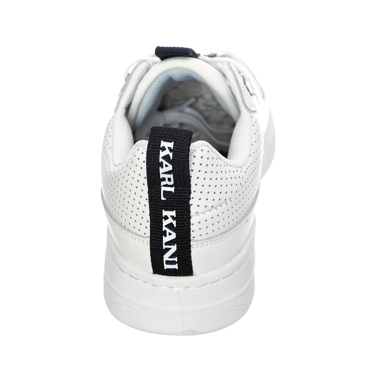 Mens Kani 89 Shoes - White / Black - Scarpe Stringate Profilo Basso Uomo Bianche KRSKKFWM000006 . KARL KANI 