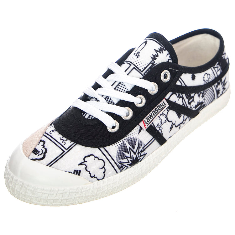 Cartoon 202410 - Scarpe Stringate Profilo Basso Uomo / Donna Multicolore KWS202410-1002 . KAWASAKI 