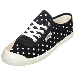 Polka 202421 - Scarpe Stringate Profilo Basso Donna Nere KWS202421-1001 . KAWASAKI 