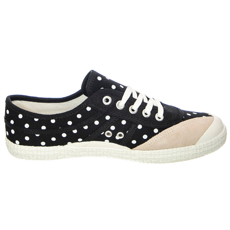 Polka 202421 - Scarpe Stringate Profilo Basso Donna Nere KWS202421-1001 . KAWASAKI 
