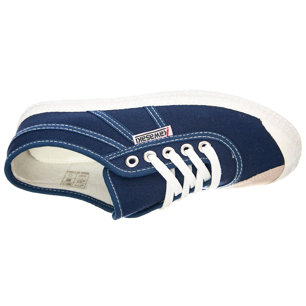 Estate 212445 - Scarpe Stringate Profilo Basso Uomo / Donna Blu KWS212445-2037 . KAWASAKI 