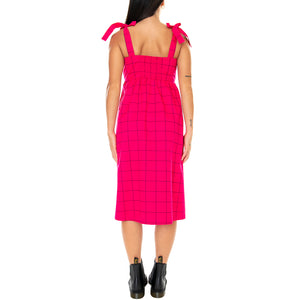 Caged In - Abito Donna Viola LOW30184TMW-PINK . LAZY OAF 