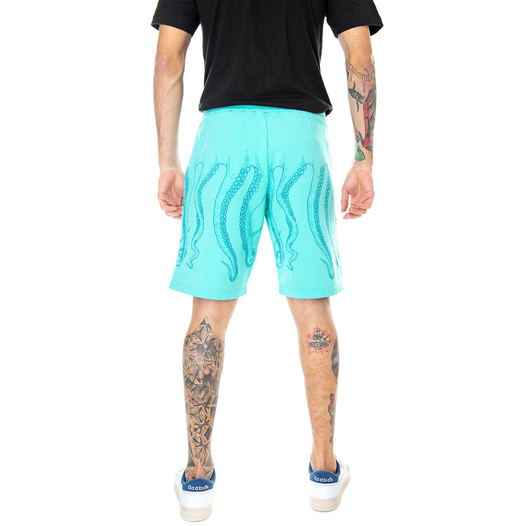 Octopus Dyed - Bermuda Uomo Verdi / Acquamarin 22SOSS04-ACQUAMARIN . OCTOPUS 