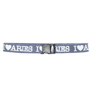I Heart Aries - Cintura Blu FQAR90004-010 . ARIES 