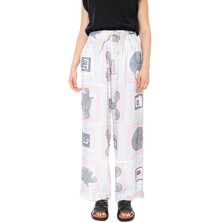 Scarf Printy Pyjama - Pantaloni Donna Multicolore FRAR30061-MLT . ARIES 