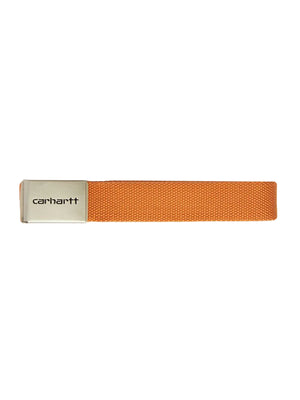 CLIP BELT CHROME CLOCKWORK ORANGE - Cintura Arancione I019176.08O.00.06 . CARHARTT WIP 