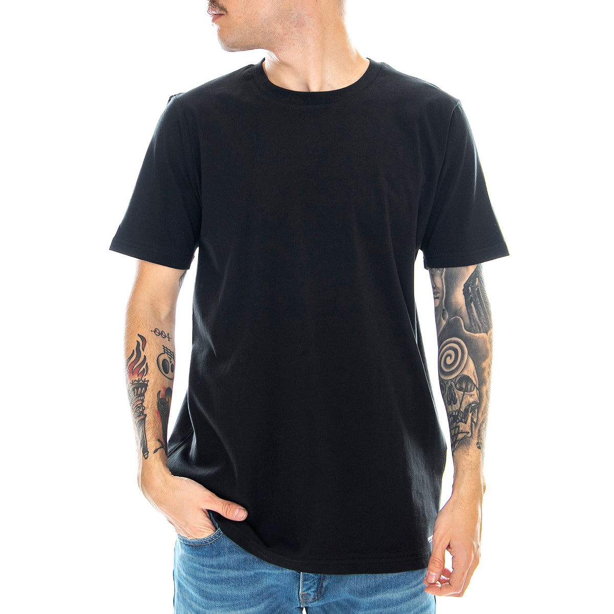 Standard Crew Neck Tee - Black - Maglietta Girocollo Uomo Nera I020460.933.00.03 . CARHARTT WIP 