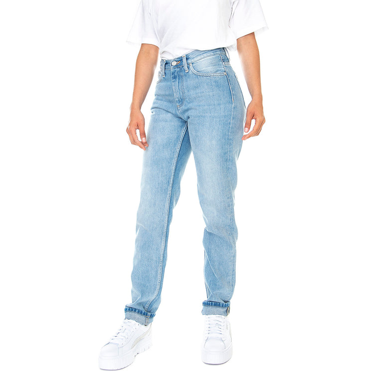 W' Page Carrot Pant Blue LSW - Pantaloni Denim Jeans Donna Blu I027403.01.47.00 . CARHARTT WIP 