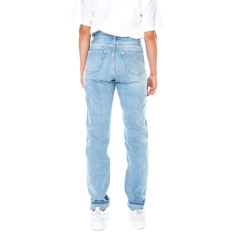 W' Page Carrot Pant Blue LSW - Pantaloni Denim Jeans Donna Blu I027403.01.47.00 . CARHARTT WIP 