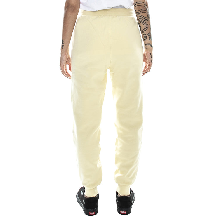 W' Script Embroidery Pant Flour Beige / Black - Pantaloni Sportivi Donna Beige I027478.05O.90.03 . CARHARTT WIP 