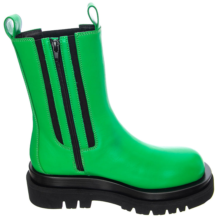 Womens Tanked Green Boots JCSJCD034112-GRE . JEFFREY CAMPBELL 