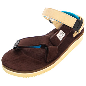Depa-Ecs - Sandali Donna Multicolore / Brown / Cream OG-022A.-119 . SUICOKE 