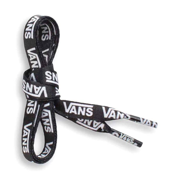 MN VANS LACES 36" BLACK/WHITE - Lacci Vans Nero VN000XZYY281 . VANS 