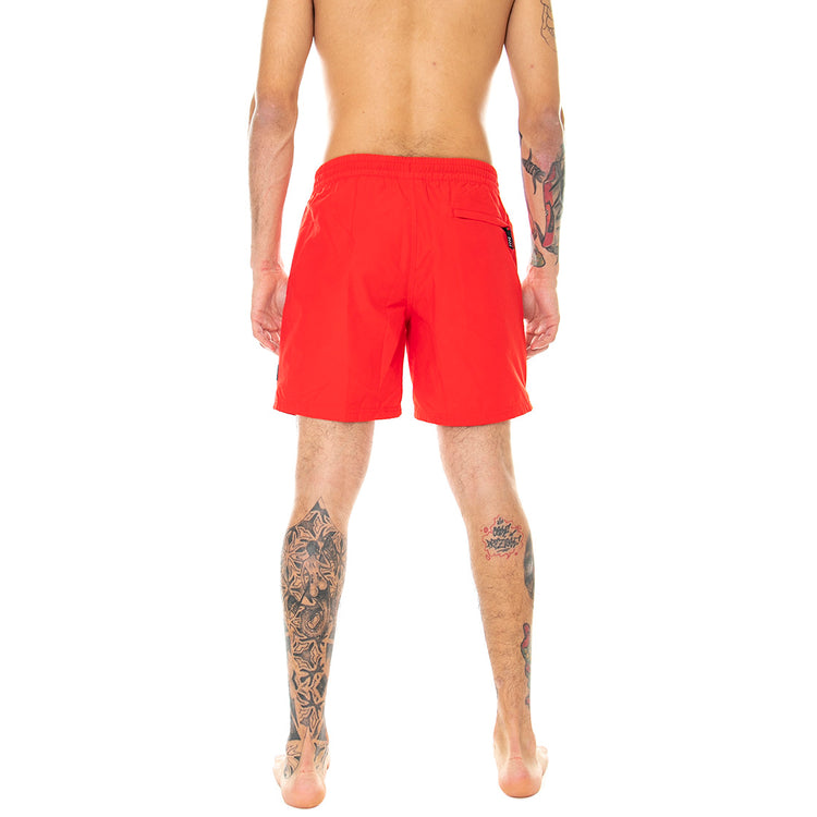 Primary Volley II - Costume da Bagno Uomo Rosso / High Risk Red VN0A49R54PV1 . VANS 