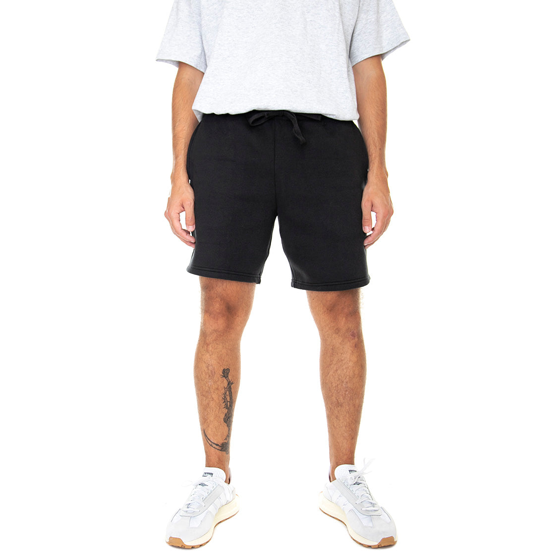 Comfycush Fleece - Bermuda Uomo Neri VN0A4POEBLK1 . VANS 